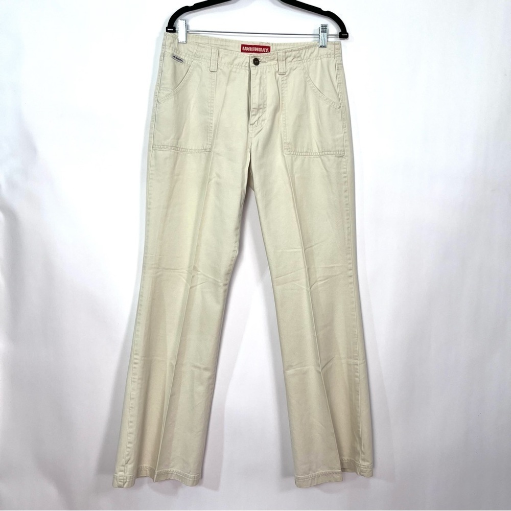 Vintage Unionbay Khaki Cream Bootcut Pants Sz 11
